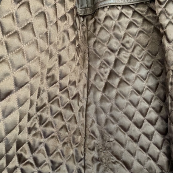 Wilsons Leather jacket with belt in warm brown - Picture 4 of 8